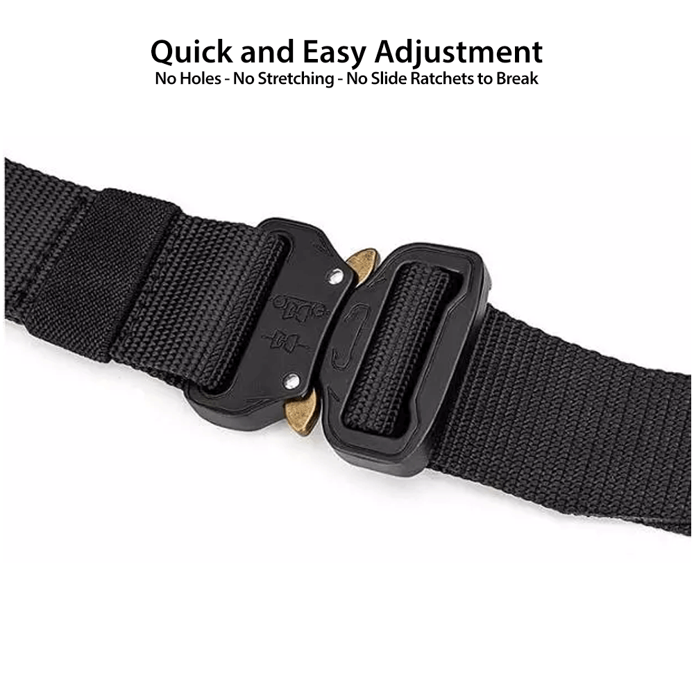 Mens Tactical Belt Riggers Style with Buckle - XG-TB1