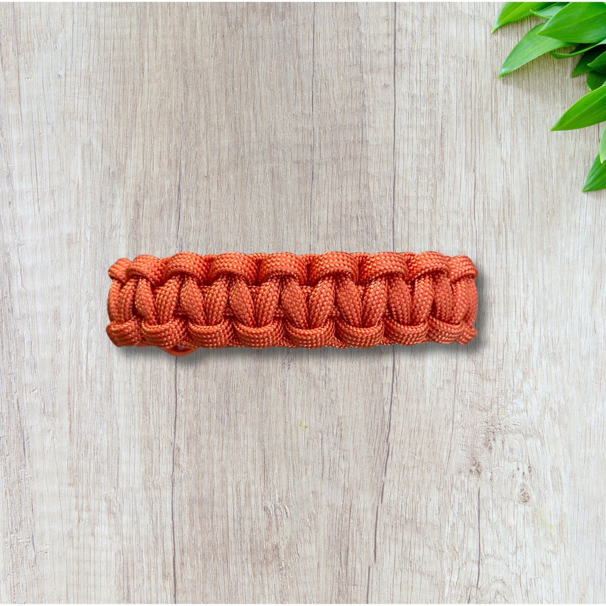 Paracord Survival Bracelet, Burnt Orange