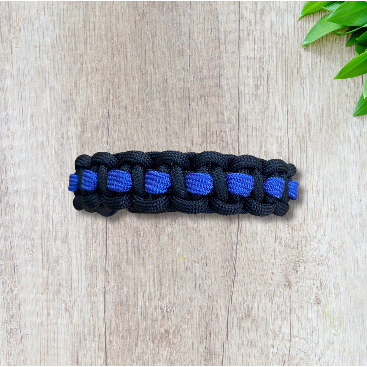 Paracord Thin Blue Line Bracelet