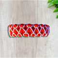 Paracord Bracelet, Red and White
