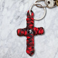 Paracord Cross with Bead