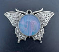 Butterfly Acrylic Pour Pendant, No. C004