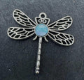 Dragonfly Acrylic Pour Pendant, No. C011