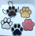 Dog Paw Diamond Art Coasters, Finished, 10 Pack